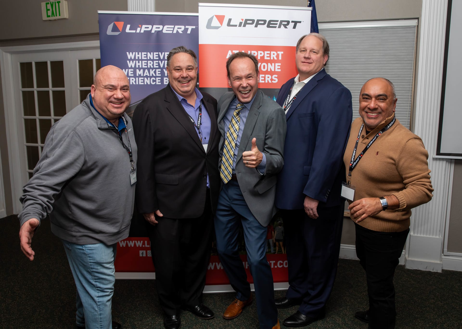 Lippert Supplier of the Year Award Night Group Photo